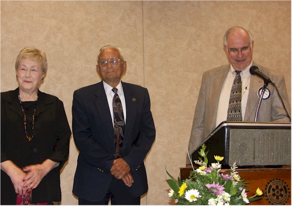 From the left: Betty Collier, Glenn Collier, Keith Keeling