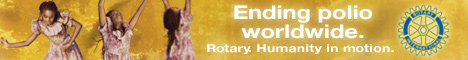 Rotary, Humanity in motion provided by RI