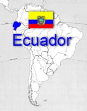 Ecuadorian map
