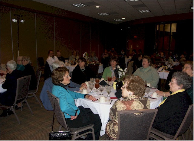 Those in attendance at Rotary Fund Raiser