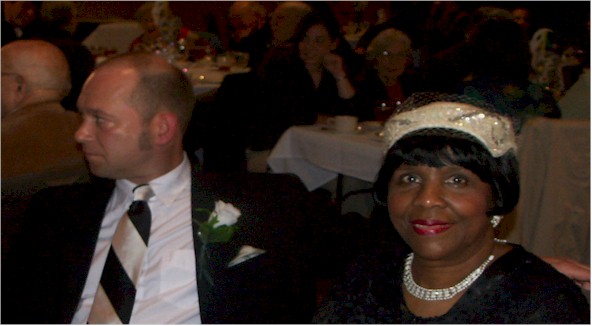 Rob Corbett, left and fellow actress