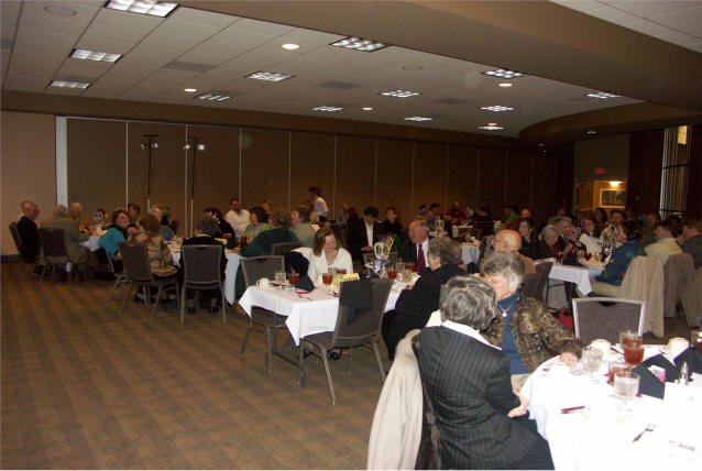 Another view of those present at the fund raiser